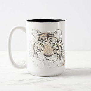 Tiger-Tasse - 2024 Zweifarbige Tasse