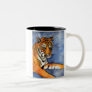 Tiger-Tasse Zweifarbige Tasse