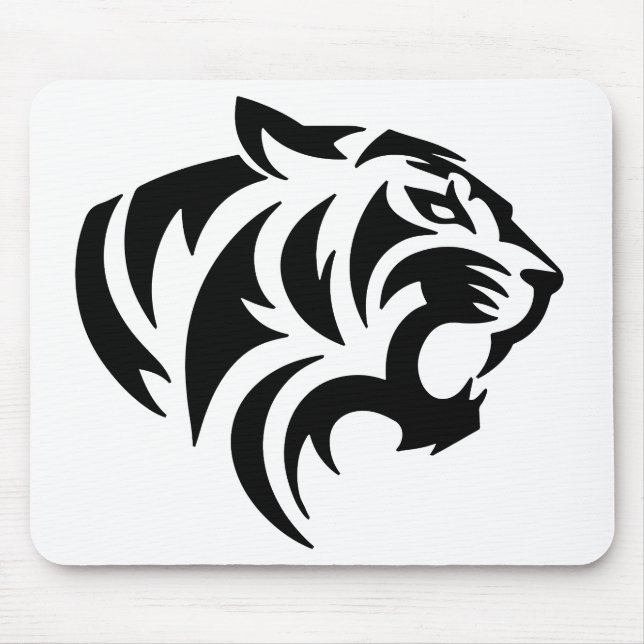 Tiger Tattoo  Mousepad (Vorne)