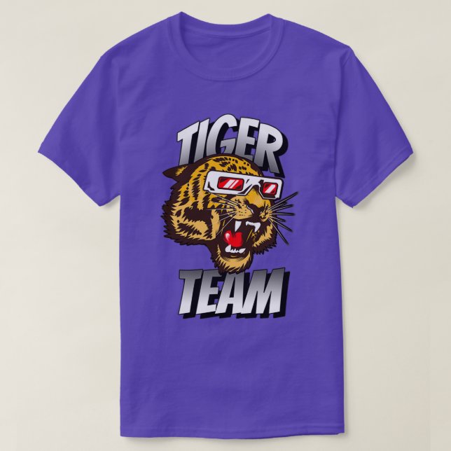 Tiger-Team T-Shirt (Design vorne)