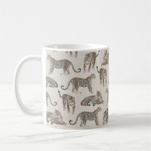 Tiger Tier Pink Modern Kaffeetasse