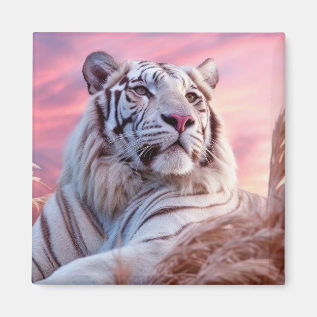Tiger Tierart Majestic Wilderness Magnet (Vorne)