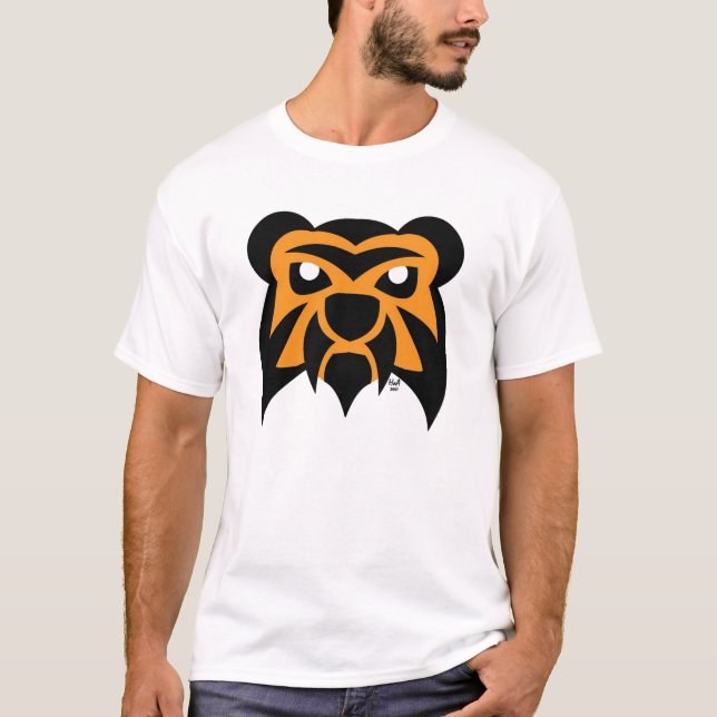 Tiger-Tierkreis-Symbol T-Shirt (Vorderseite)