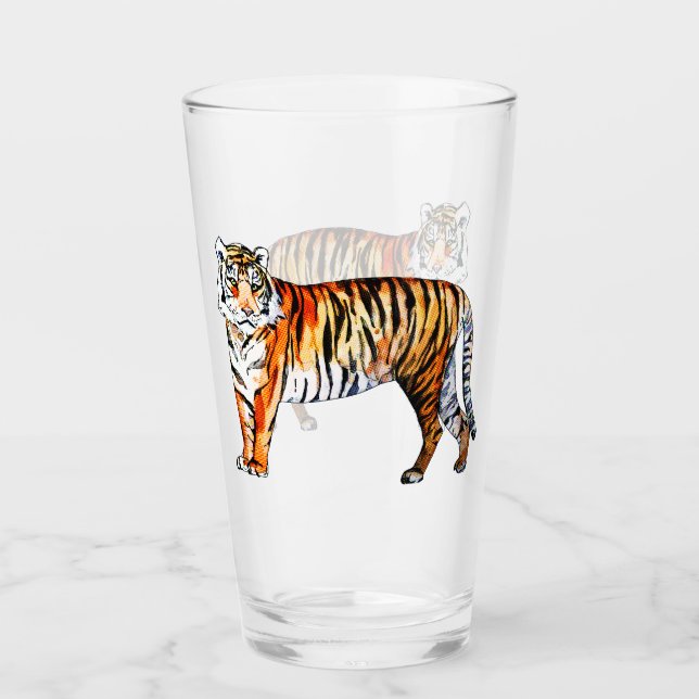 Tiger Tiger Glas (Vorderseite)