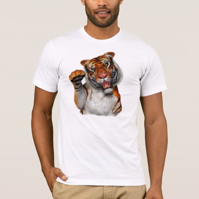 Tiger, Tiger Männer-T - Shirt (Vorderseite)