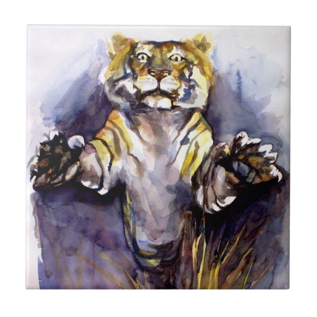 Tiger Tiger Tile Fliese (Vorderseite)