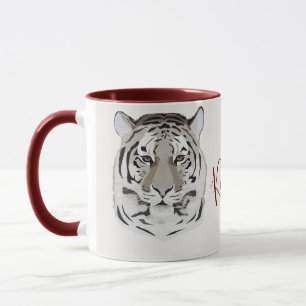 Tiger, Tigergesicht, Symbol der Tasse 2022