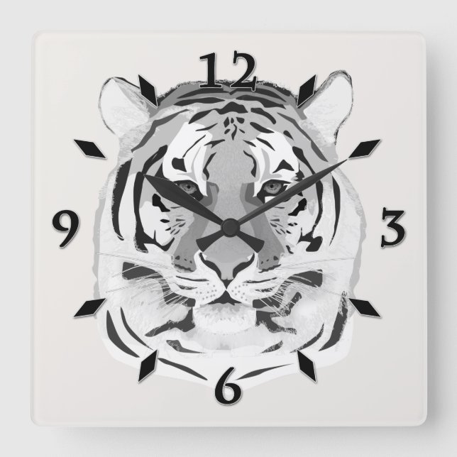 Tiger, Tigergesicht, Symbol der Uhr 2022 (Vorderseite)