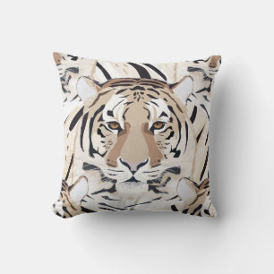 Tiger, Tigergesicht, Symbol von 2022 Kissen