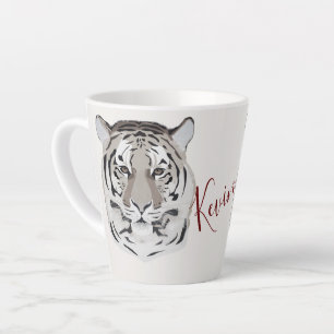 Tiger, Tigergesicht, Symbol von 2022 Milchtasse