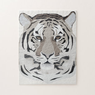 Tiger, Tigergesicht, Symbol von 2022 Puzzle