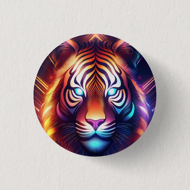 Tiger Time! Button (Vorderseite)