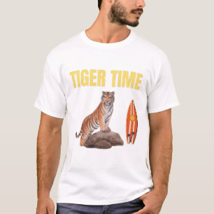 Tiger Time - kühne Wildlife Inspiriert Design T-Shirt