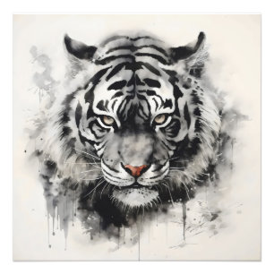 Tiger-Tinte Fotodruck