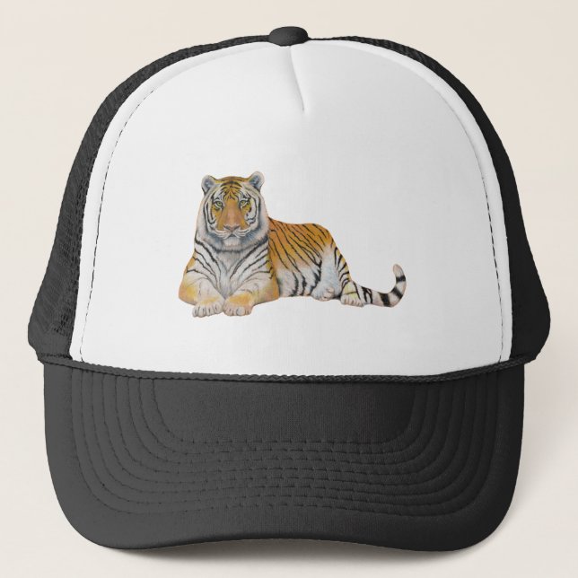 Tiger Truckerkappe (Vorderseite)