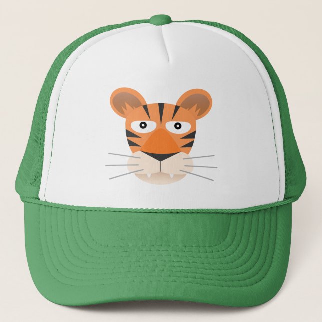 Tiger Truckerkappe (Vorderseite)