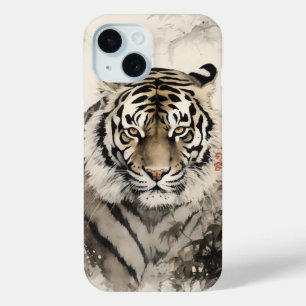 Tiger und Blume Case-Mate iPhone Hülle