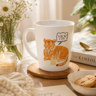 Tiger und Bunny Freundschaft – Süße Tierillustrati Milchtasse