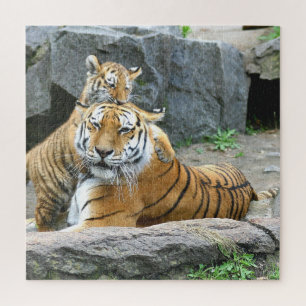 Tiger und Cube Liebe Puzzle