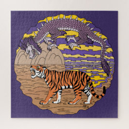 Tiger und Drache Puzzle