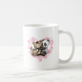Tiger und Panda Tasse