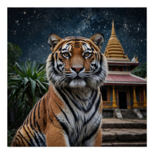 Tiger und Temple Poster