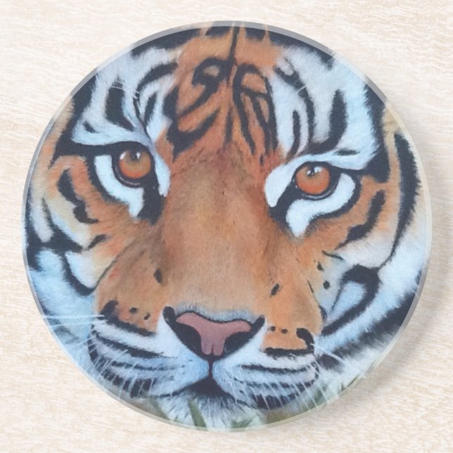 Tiger Untersetzer (Vorne)
