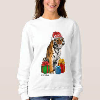 Tiger-Urlaubspulli Sweatshirt