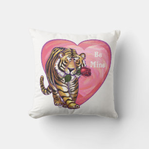 Tiger-Valentinstag Kissen