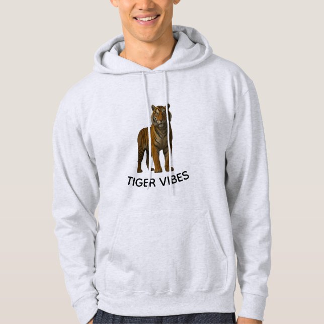 TIGER VIBES HOODIE (Vorderseite)