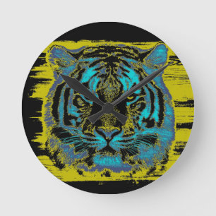 Tiger Vintage Runde Wanduhr