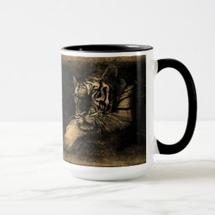 Tiger Vintage-Tasse Tasse