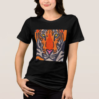Tiger (vivid) - Damentriblend-Shirt Tri-Blend Shirt