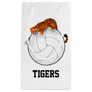 Tiger-Volleyball-Geschenktasche, Schule trägt Kleine Geschenktüte