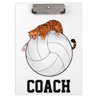 Tiger-Volleyball-Klemmbrett, Trainerklemmbrett Klemmbrett