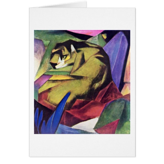 Tiger von Franz Marc (Vorne)