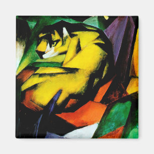 Tiger von Franz Marc Magnet