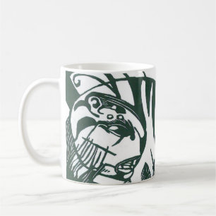 Tiger von Franz Marc, Vintage-Expressionismus-Kuns Kaffeetasse