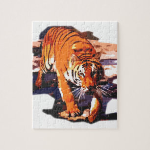 Tiger Walking Puzzle