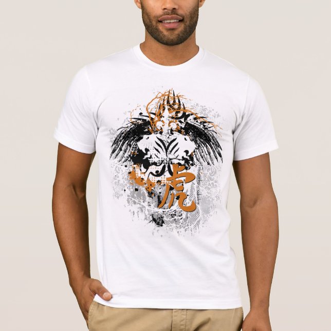 Tiger-Wappen T-Shirt (Vorderseite)
