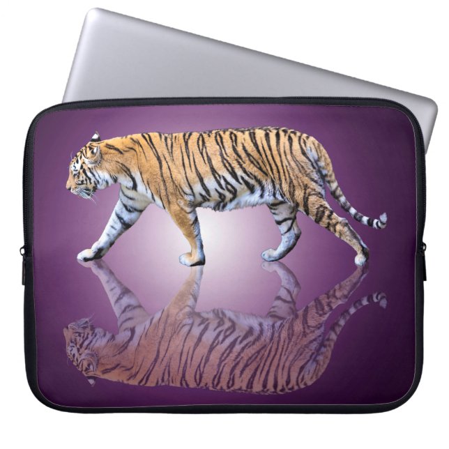 TIGER-WEG LAPTOPSCHUTZHÜLLE (Vorderseite)