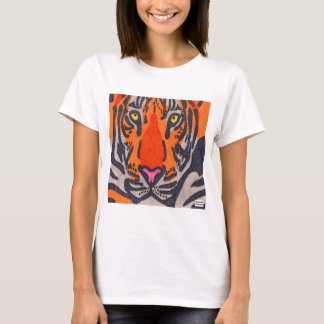 Tiger (weiß) - T - Shirt für Frauen