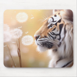 Tiger Wild Animal Tranquil Friedlich Mousepad
