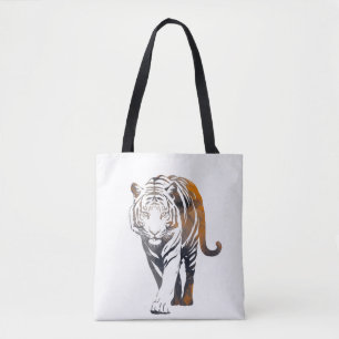 Tiger Wildlife Nature Illustration Silhouette Cool