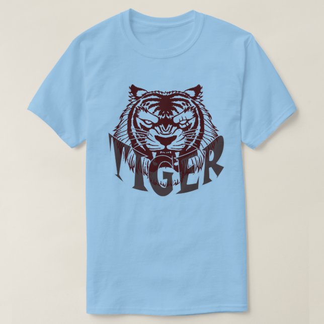 TIGER WILL, SEINE BEUTE ZU ESSEN T-Shirt (Design vorne)