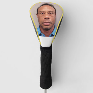 Tiger Woods Mug Shot Ziegen-Fahrer Kopfbedeckung S Golf Headcover