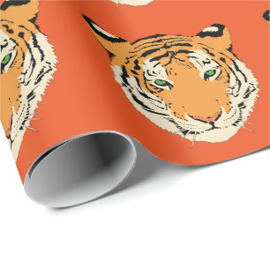 Tiger Wrapping Paper Geschenkpapier