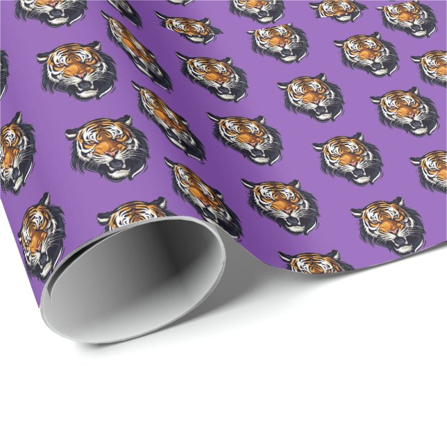 Tiger Wrapping Paper Geschenkpapier (Rolleneckpunkt)