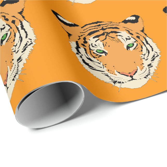 Tiger Wrapping Paper Geschenkpapier (Rolleneckpunkt)