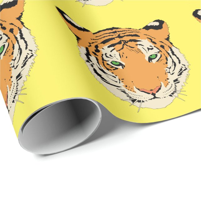 Tiger Wrapping Paper Geschenkpapier (Rolleneckpunkt)